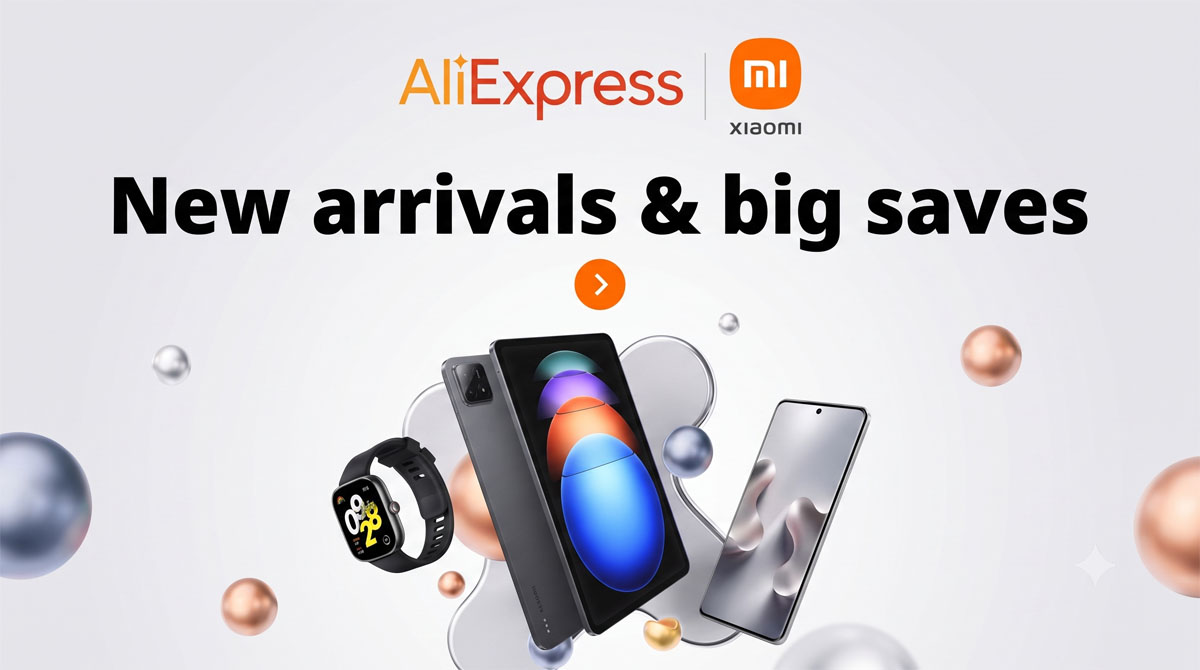 Xiaomi produkter på AliExpress